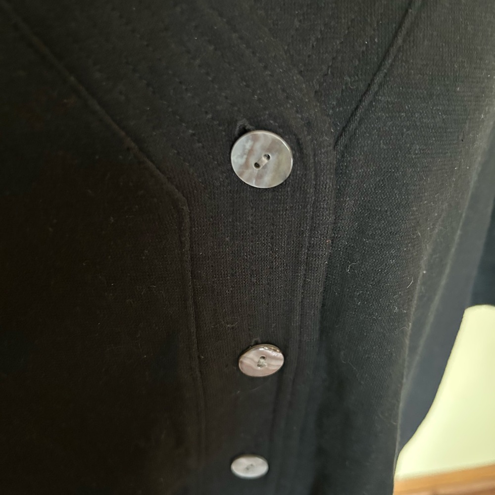 J. Jill Black Cardigan 2X